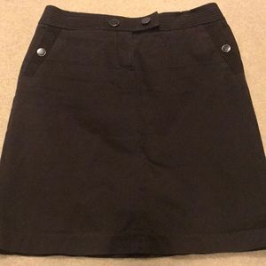 Brown jcrew skirt size 6